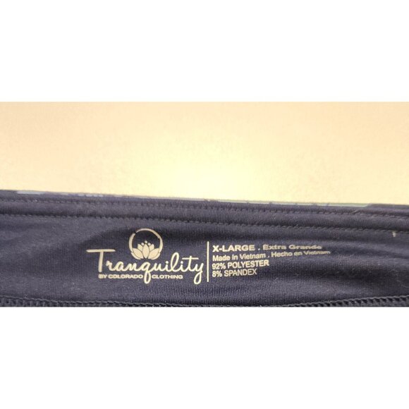 Tranquility by Colorado Clothing Skort Floral Print Blue Golf Tennis XL NEW - Picture 5 of 8